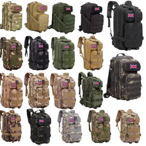 30L 12 Colores Militar Táctica Ejército Mochila Campamento Senderismo Trekking - Imagen 1 de 67