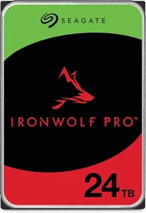Seagate IronWolf Pro 24TB Enterprise NAS Internal HDD Hard Drive ST24000NT002 - Photo 1/8