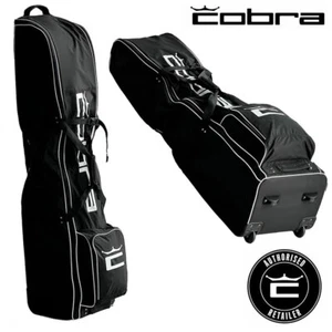 Cobra Wheeled Golf Travel Cover Bag Black/White - NEW! 2025 - Picture 1 of 6