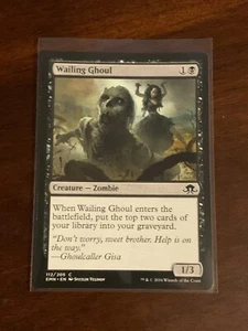 Magic the Gathering Eldritch Moon Wailing Ghoul - Picture 1 of 2