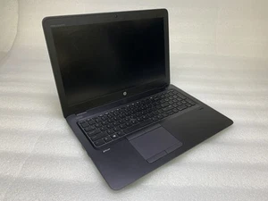 HP ZBook 15u G3 16" Core i7-6500U 2.5GHz 16GB RAM 256GB SSD AMD NO OS Good - Afbeelding 1 van 9
