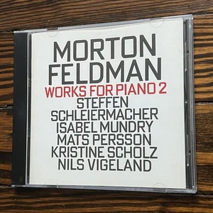 Morton Feldman: Werke für Klavier 2 (Huthütte) - Steffen Schleiermacher; Mundry; .. - Bild 1 von 2