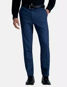 Haggar Komfort Performance Stretch Anzughose für Herren, 36 x 32 blau - Bild 1 von 2
