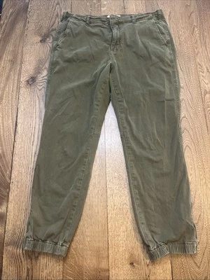 Pantalones de chándal para mujer Anthropologie con cremalleras laterales, talla 30 Foto 1 de 4