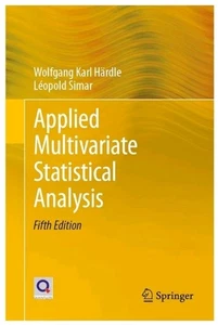 Angewandte multivariate statistische Analyse von Härdle, Wolfgang Karl, Simar, Léop - Bild 1 von 2
