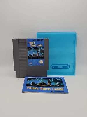 Milon's Secret Castle (Nintendo Entertainment System, 1988) with manual and case - Image 1 of 4