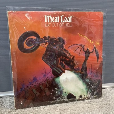 Meat Loaf Bat Out Of Hell 1977 Vinyl LP Record Album Bundle - FREE TRACKED POST! - Image 1 of 4