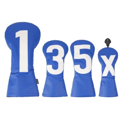 4Pack/Set PU Large Number Golf 460cc Driver Fairway Woods Hybrids Club Head C... - Bild 1 von 4