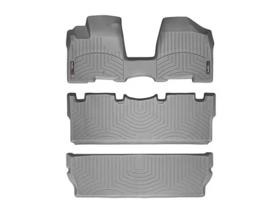 Forro de piso WeatherTech para Toyota Sienna 2004-2010 - Juego completo, gris Foto 1 de 4