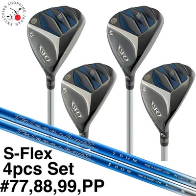 Kasco UFO AIR UT Utility Hybrid 4pcs Set #77~PP S-Flex Falconshaft AIR UT Carbon - Image 1 of 4