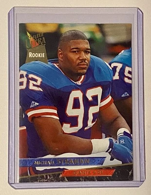 🔥🔥 1993 Michael Strahan Rookie Fleer Ultra #331 Giants RC 🔥🔥 Foto 1 de 2