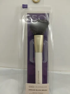 GSQ By Glamsquad CEPILLO DE MAQUILLAJE CONTORNO RUBOR EN ÁNGULO Cabello Sintético ~ NUEVO ~ - Imagen 1 de 6