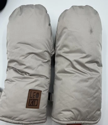 Mitones de mano para cochecito Russian Leo Kid Warmmuffs - neutros, repelentes al agua Foto 1 de 4