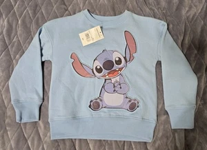 Lilo & Stitch Disney Little Crew Neck Long Sleeve Sweatshirt Size 4 kids - Picture 1 of 7