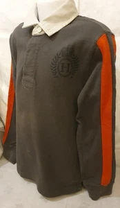 Tommy Hilfiger Boys Grey Polo Style Top. Size Age 4-5 Year Old. VG Condition. XS - Picture 1 of 3