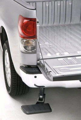 AMP 75305-01A BedStep Retractable Flip Down Bumper Step for 07-13 Toyota Tundra - Image 1 of 4