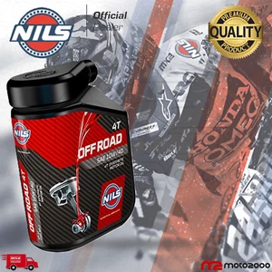 1 LITER MOTORÖL NILS 4T OFF ROAD 100% SYNTHETISCH 10W40 RACING COMPETITION - Bild 1 von 4