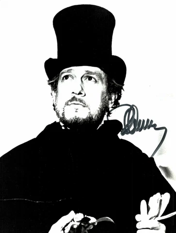 Placido Domingo Original Signature On Large Photo Dgf- 107 Cover
