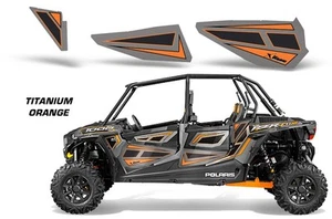 Dragonfire RZR 1000/900 4 Door Inserts Graphic Kit 4 Door TITANIUM ORANGE - Bild 1 von 1