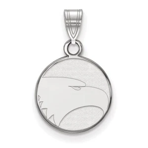 10k White Gold LogoArt Georgia Southern University Eagle Small Pendant 1W023GSU - Picture 1 of 2