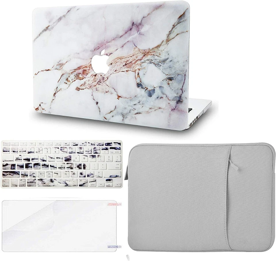 Capa para MacBook Kecc com protetor de teclado, capa e protetor de tela - Imagem 1 de 4