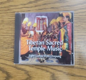 EIGHT LAMAS FROM DREPUNG - Tibetan Sacred Temple Music - CD - SEALED - Picture 1 of 5