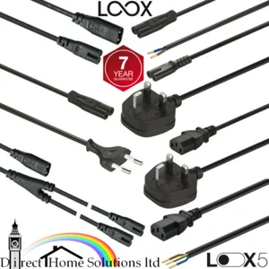 Hafele Loox LED 12V/24V/350mA Driver Main Lead Plug UK / EU / Bare Ended / C13 - Picture 1 of 12