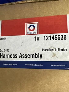 GM 12145636 Harness Asm Instrument Panel 1997 Pontiac Firebird 2 Door NOS - Picture 1 of 24
