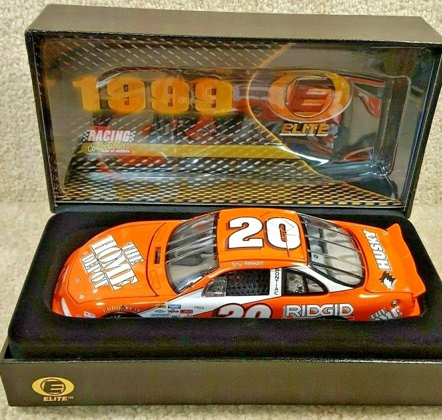 Tony Stewart Rookie 1999 Action Elite 1:24 Home Depot No Stripes #200 of 1000 - Image 1 of 4