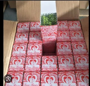 Love Roses Glass Tubes 48 Boxes Of 36 Glass Tubes (1728 Glass Tubes) - Picture 1 of 2