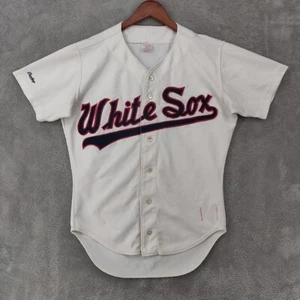 Vtg Chicago White Sox Baseball Jersey Adult 42 Team Issued 7 MLB Rawlings 80s - Picture 1 of 12