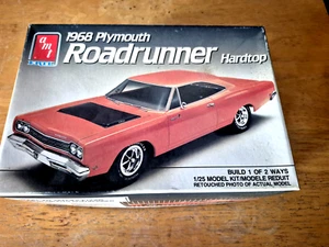 1989 AMT/ERTL Model 1968 PLYMOUTH ROADRUNNER HARDTOP Kit #6515 Build 1 of 2 Ways - Picture 1 of 3