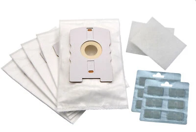 FSPRODUKTE 10 Staubsaugerbeutel 2 Filter 12 Duft geeignet für Vorwerk Kobold VT 265 270 300