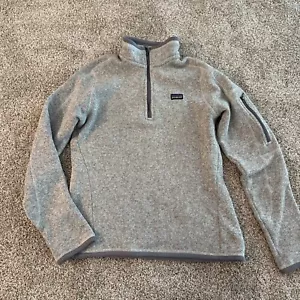 Patagonia Pullover Damen Extra Small grau Better Sweater 1/4 Zip Fleece S - Bild 1 von 11