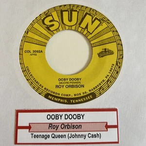Roy Orbison Ooby Dooby / Johnny Cash Teenage Queen 45 NEW jukebox unplayed - Picture 1 of 3