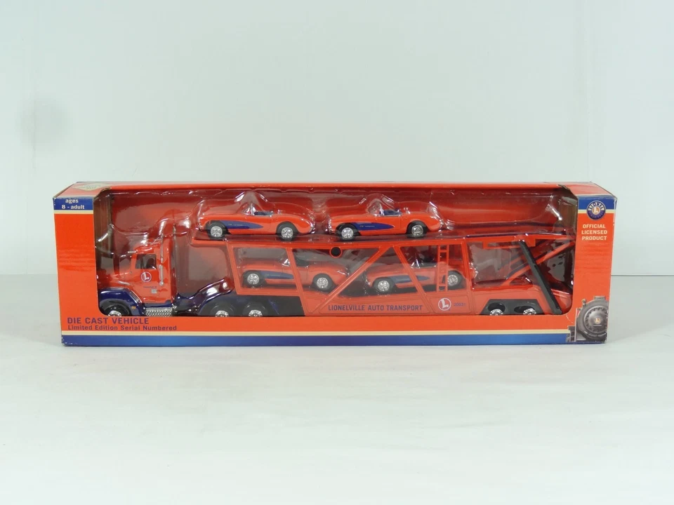 Lionel Corvette Car Carrier Truck-limited Edition Serial Numbered-rmt # 46402