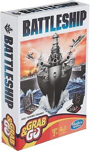 Battleship Grab and Go Game Travel Size Game  HASBRO New and Sealed FREE POSTAGE