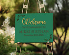 Personalised Raised 3D Letter MDF Wooden Welcome Wedding/ Event Signage