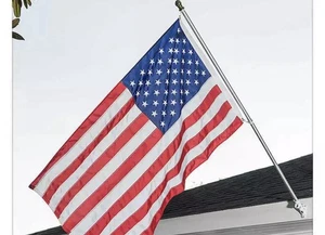 (2) Pk. —3 x 5' FT USA US U.S. American Flag Polyester Brass Grommets - Picture 1 of 4