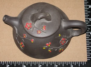 Chinese Yixing Zisha Clay Exquisite Mini Teapot Collectible Hand-Made 5"L - Picture 1 of 4