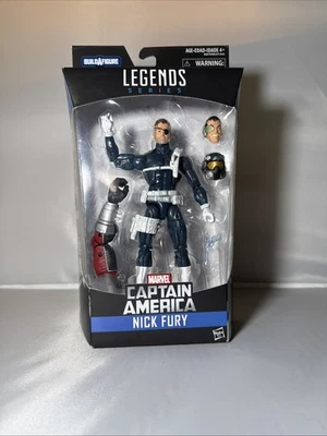 SERIE LEYENDAS DE MARVEL CAPITÁN AMÉRICA NICK FURY BAF HOMBRE GIGANTE ENVÍO RÁPIDO  Foto 1 de 4