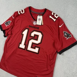 Nike Tom Brady Jersey Mens 2XL XXL Red Tampa Bay Buccaneers NFL Vapor Limited - Picture 1 of 15