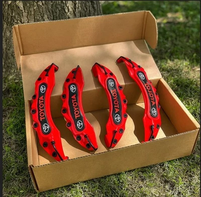 4 крышки тормозных суппортов для Toyota Corolla, Camry, C-HR, RAV4, Hilux, Prius - Изображение 1 из 4