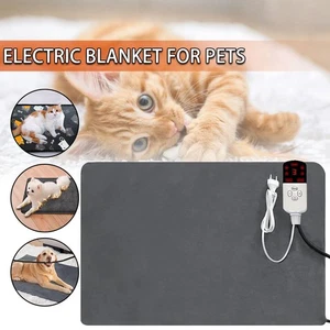 Elektrisch Wärmematte Haustiere Heizkissen Katze Hund Heizmatte Tiere Wärmedecke - Bild 1 von 12