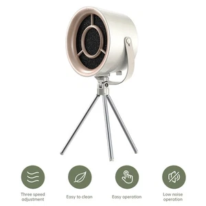 Tragbare USB Desktop Dunstabzugshaube Abluftventilator kleine Küchenhaube Dunstabzugshaube 3 Geschwindigkeiten - Bild 1 von 20