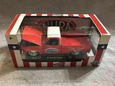 2022 M2 Diecast 1975 CHEVROLET SILVERADO NHRA SQUAREBODY Pickup  1/24 - Image 1 of 4