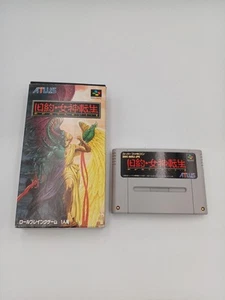 Atlus Megami Tensei III SFC Super Famicom Game Used - Imagen 1 de 9