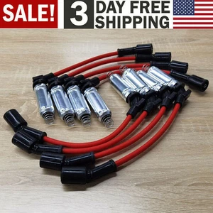 8x PERFORMANCE Spark Plug Wires For CHEVY GMC 1999-2006 LS1 VORTEC 4.8 5.3 A - Picture 1 of 12