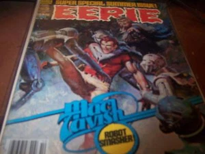 Eerie Comic Magazine #96 Mac Tavish Robot Smasher - Picture 1 of 1