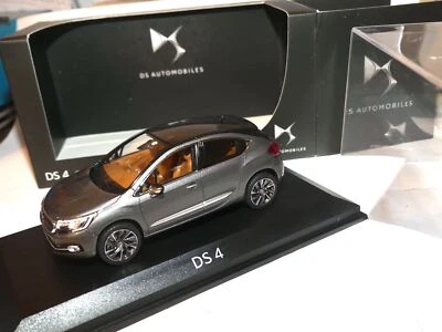 CITROEN DS4 Phase 2 2015 Gris Platimium Toit Noir NOREV 1:43 - Photo 1/2
